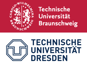 Logo Technische Universität Braunschweig und Technische Universität Dresden